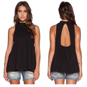 Free People Retro Mock Neck Tank